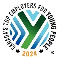 Canada's Top Employer Young People 2024 logo